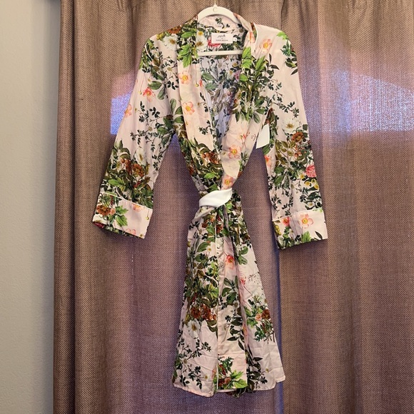 Karen Walker Love Letter Floral Robe sz S - Picture 9 of 12